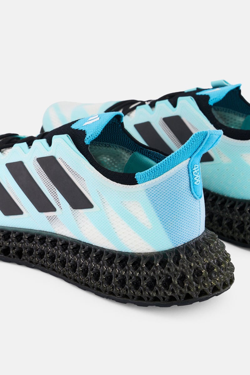 Adidas Men 4DFWD Lace Up Running Shoes, Turquoise - Image 2